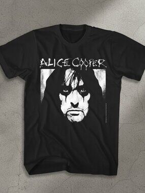 Alice Cooper Vintage Horror Rock Graphic T-Shirt Band Tee